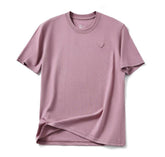 Love Embossed Cotton T-Shirt – Casual Unisex Streetwear Tee unisex-tshirt AllTrendMart Purple S