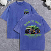 Vintage Monster Truck T-Shirt – Men’s Washed Cotton Graphic Tee - AllTrendMart - image 8