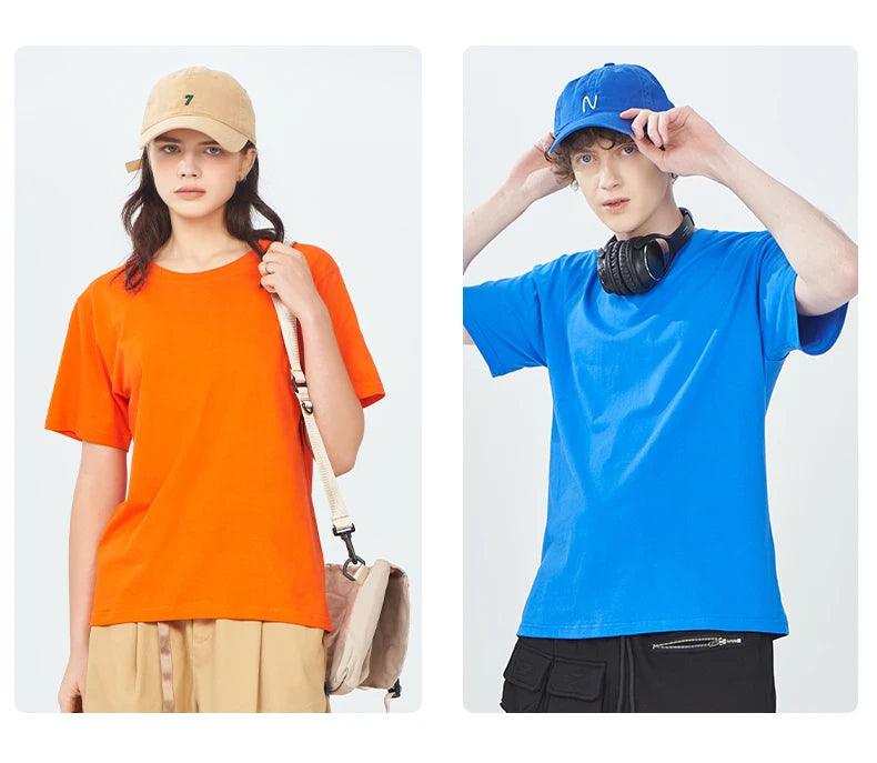 Unisex 100% Cotton T-Shirt – Loose Fit Short Sleeve Basic Tee unisex-tshirt AllTrendMart