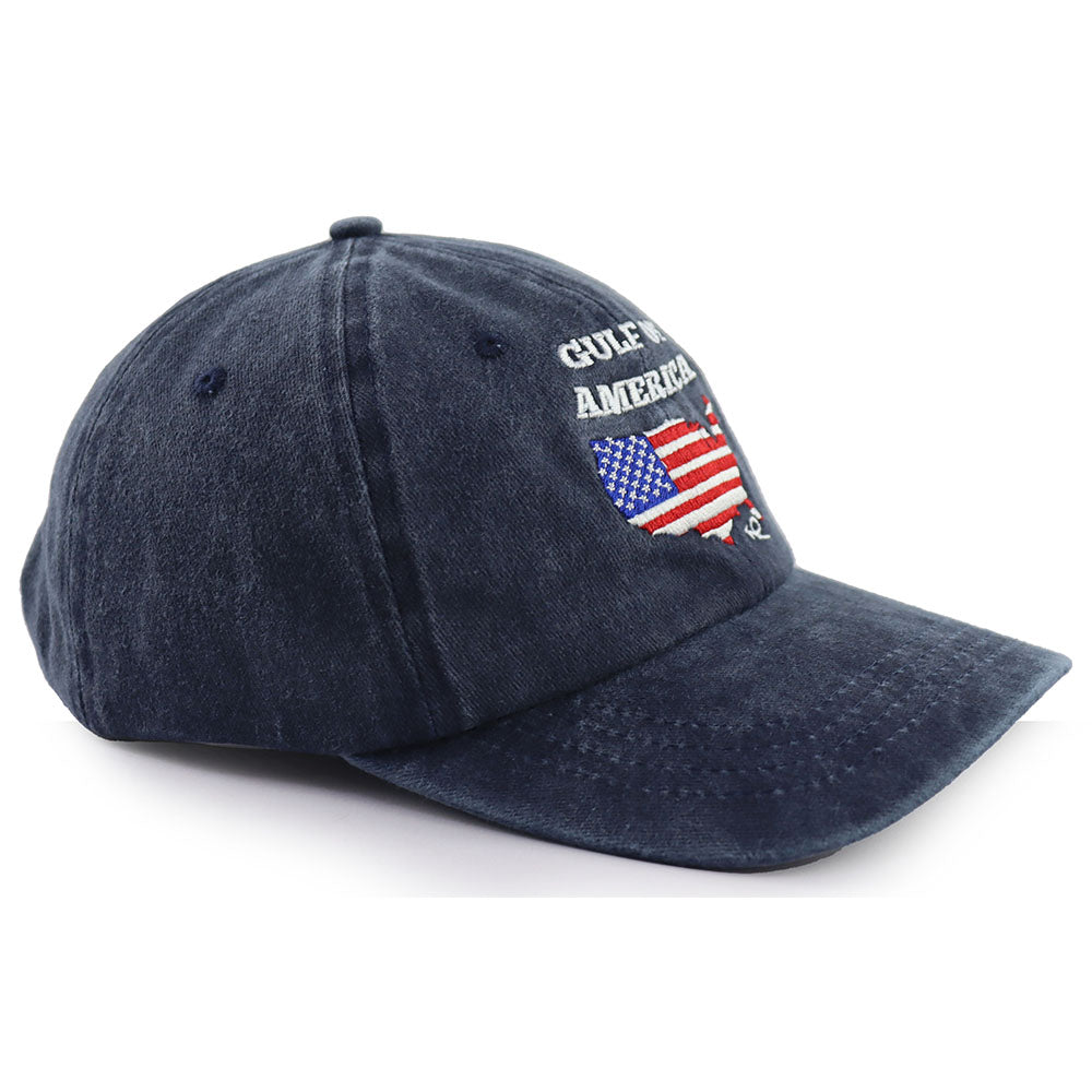 2pcs Gulf Of America Hat For Men Women, American Flag Gulf Of Mexico Hat, USA Patriotic Decorations Baseball Cap, Birthday Gifts For Dad Mom Friend Veteran (10219881005336)