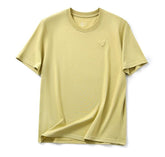Love Embossed Cotton T-Shirt – Casual Unisex Streetwear Tee unisex-tshirt AllTrendMart Avocado Green S