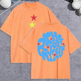 Unisex Vintage Washed T-Shirt – “Rich Off Myself” Graphic Cotton Loose Fit Tee - AllTrendMart - image 8