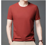 Men’s Waffle Knit T-Shirt – Short Sleeve Breathable Casual Summer Top men-tshirt AllTrendMart