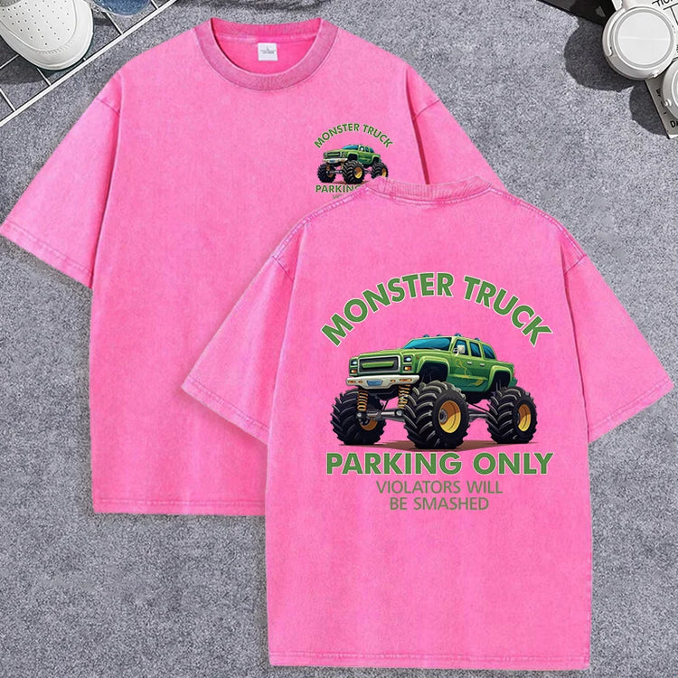Vintage Monster Truck T-Shirt – Men’s Washed Cotton Graphic Tee - AllTrendMart - image 9