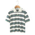 Retro Contrast Color Pure Cotton Striped Polo T-Shirt men-tshirt AllTrendMart A L
