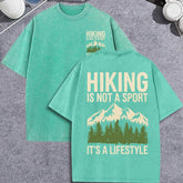 Unisex Vintage Washed T-Shirt – Hiking Mountain Graphic Cotton Loose Fit Tee - AllTrendMart - image 8