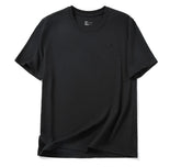 Love Embossed Cotton T-Shirt – Casual Unisex Streetwear Tee unisex-tshirt AllTrendMart Black S