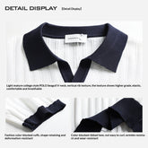 V-neck Business-casual Summer Short-sleeve T-Shirt men-tshirt AllTrendMart