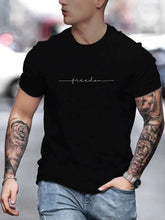 Men’s Graphic Cotton T-Shirt – Slim Fit Casual Short Sleeve Tee men-tshirt AllTrendMart