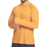 Men’s UPF50+ Sun Protection Hoodie T-Shirt – Quick Dry Long Sleeve Performance Top men-tshirt AllTrendMart