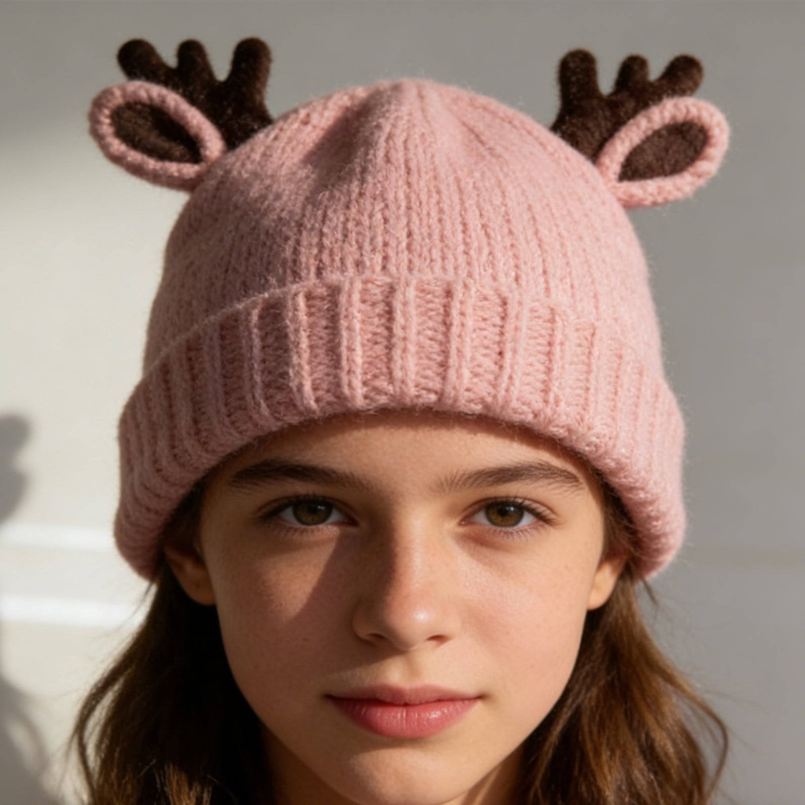 Antler Kids Bucket Hat-Pink 4969 (10219992744216)