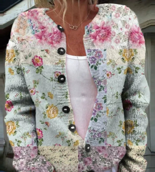 3D Digital Printing Cardigan Knitted Coat (10220506251544)