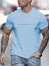 Men’s Graphic Cotton T-Shirt – Slim Fit Casual Short Sleeve Tee men-tshirt AllTrendMart