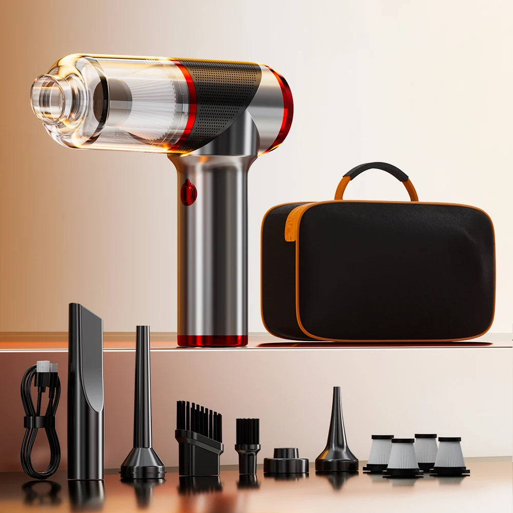 SZUK 178000Pa Wireless Handheld Car Vacuum Cleaner – Portable & Powerful