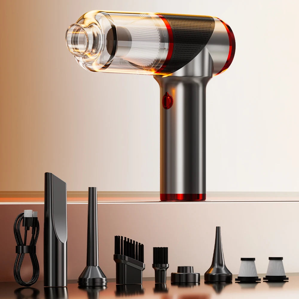 SZUK 178000Pa Wireless Handheld Car Vacuum Cleaner – Portable & Powerful