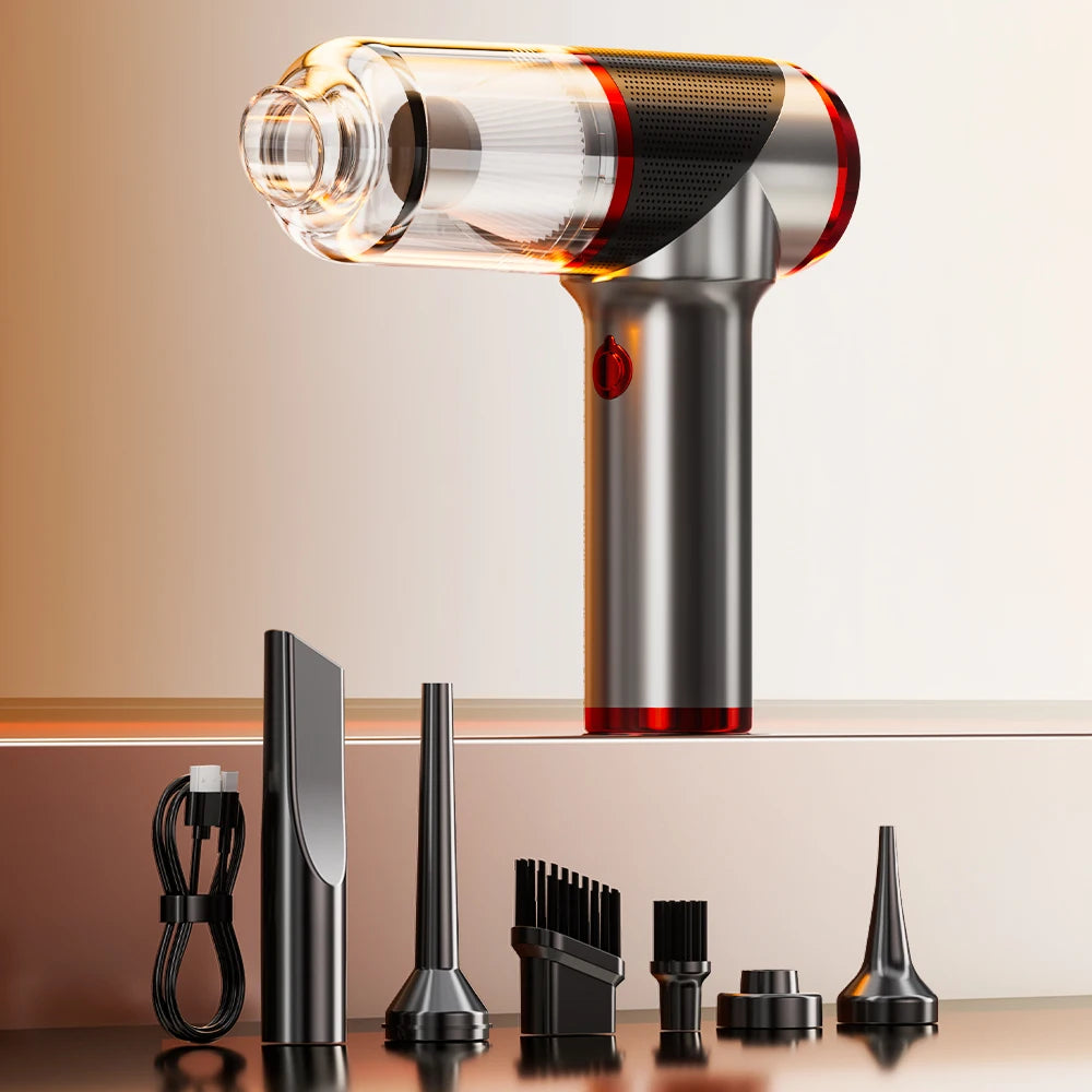 SZUK 178000Pa Wireless Handheld Car Vacuum Cleaner – Portable & Powerful