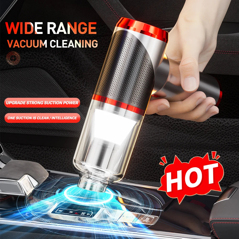 SZUK 178000Pa Wireless Handheld Car Vacuum Cleaner – Portable & Powerful