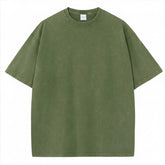 Unisex Washed Oversized T-Shirt – Vintage Cotton Loose Fit Casual Tee unisex-tshirt AllTrendMart