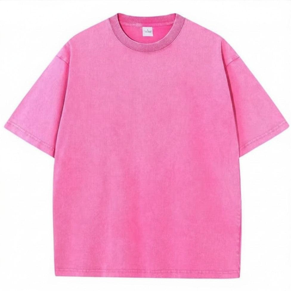 Unisex Washed Oversized T-Shirt – Vintage Cotton Loose Fit Casual Tee unisex-tshirt AllTrendMart