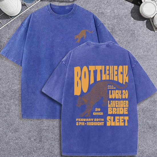 Unisex Vintage Washed T-Shirt – Cotton Loose Fit Casual Graphic Tee unisex-tshirt AllTrendMart Blue XS