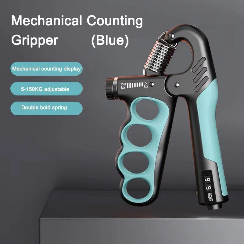 Adjustable Hand Grip Strengthener 5-150kg for Fitness & Muscle Recovery