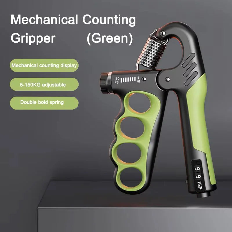 Adjustable Hand Grip Strengthener 5-150kg for Fitness & Muscle Recovery