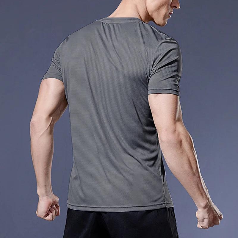 Men’s Quick Dry Sports T-Shirt – Lightweight Compression Gym & Running Shirt men-tshirt AllTrendMart