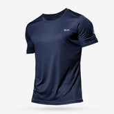 Men’s Quick Dry Sports T-Shirt – Lightweight Compression Gym & Running Shirt men-tshirt AllTrendMart Blue L