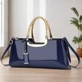 Women’s Glossy PU Leather Evening Clutch Handbag