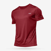 Men’s Quick Dry Sports T-Shirt – Lightweight Compression Gym & Running Shirt men-tshirt AllTrendMart Red L