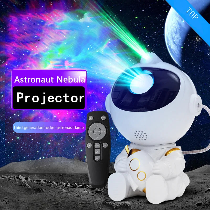 Astronaut Galaxy Projector Night Light