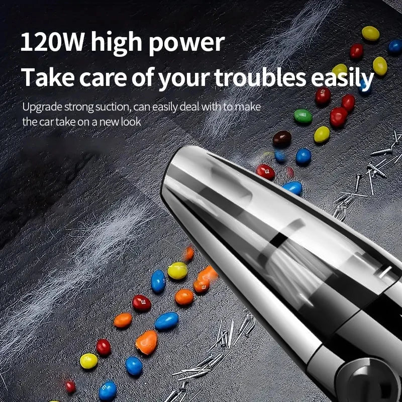 Portable Wireless Vacuum – Car & Home Use