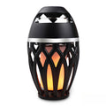 Waterproof Portable Bluetooth Flame Speaker with LED Torch & Bass Sound