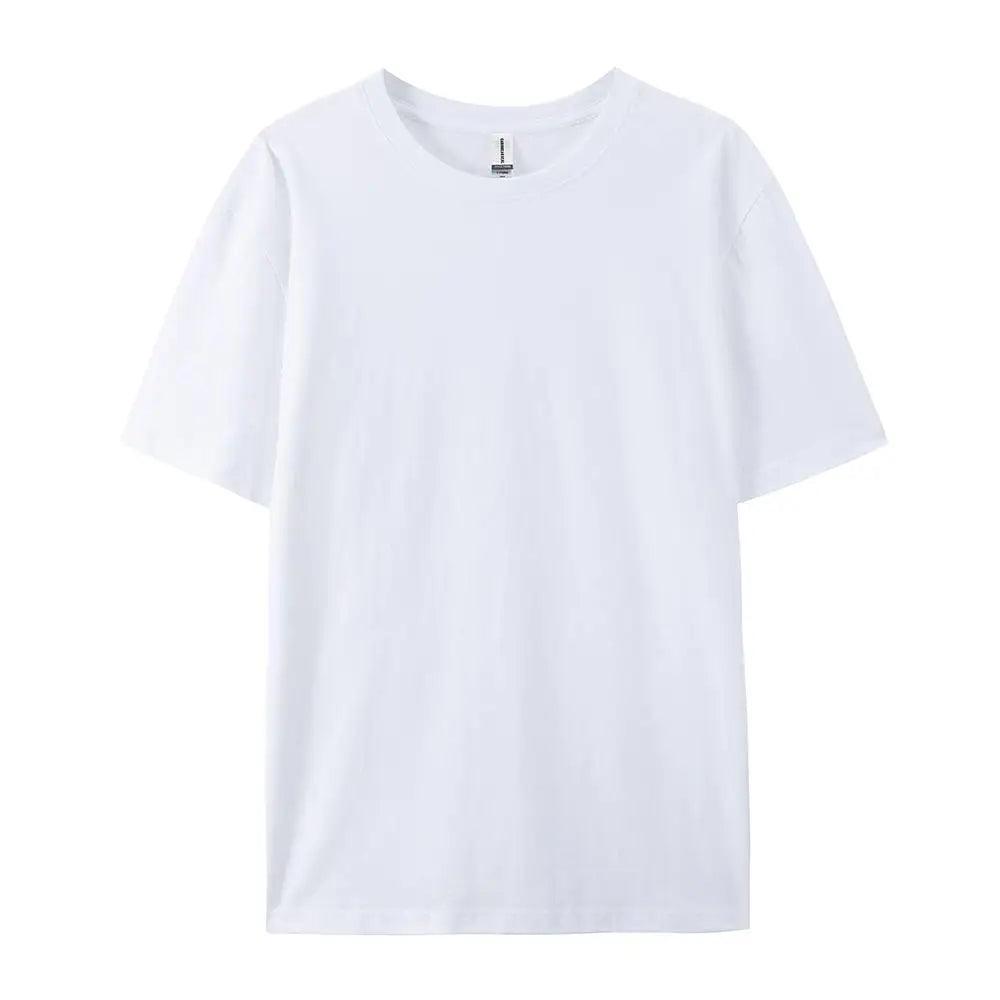 Unisex 100% Cotton T-Shirt – Loose Fit Short Sleeve Basic Tee unisex-tshirt AllTrendMart White S