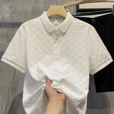 Men’s Breathable Slim Fit Polo Shirt – Short Sleeve Casual Summer Top men-tshirt AllTrendMart