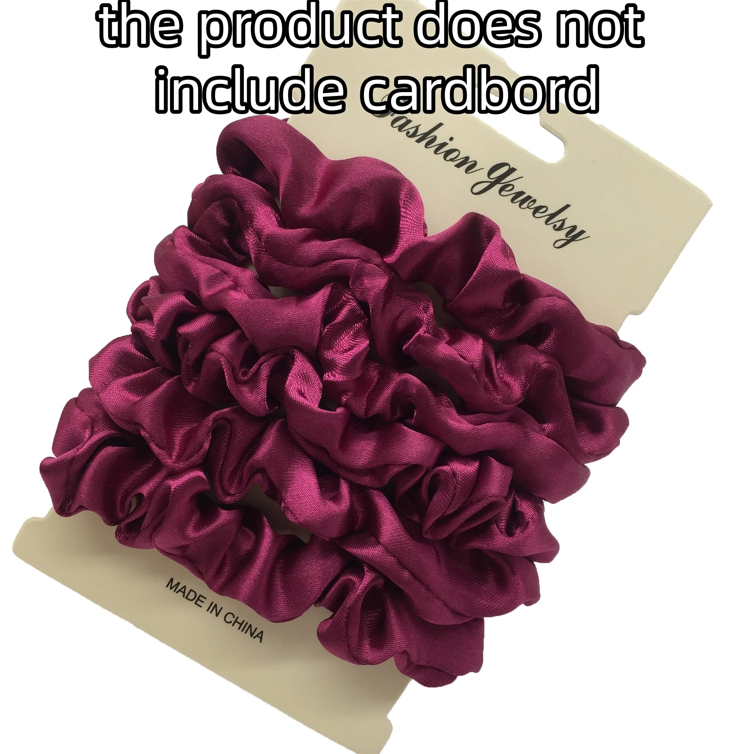 6Pcs Elegant Hair Scrunchies