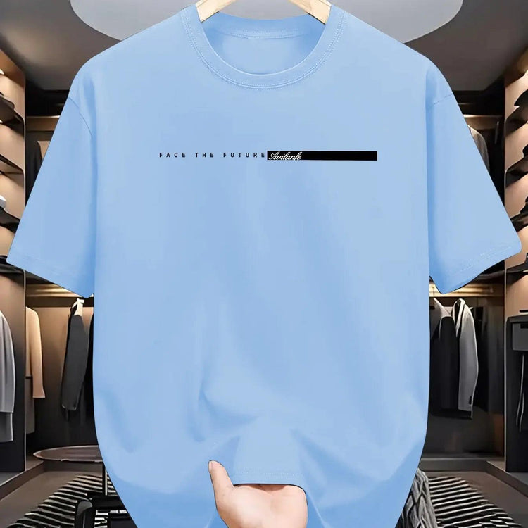 Unisex 100% Cotton T-Shirt – Loose Fit Casual Short Sleeve Graphic Tee unisex-tshirt AllTrendMart Sky Blue XS