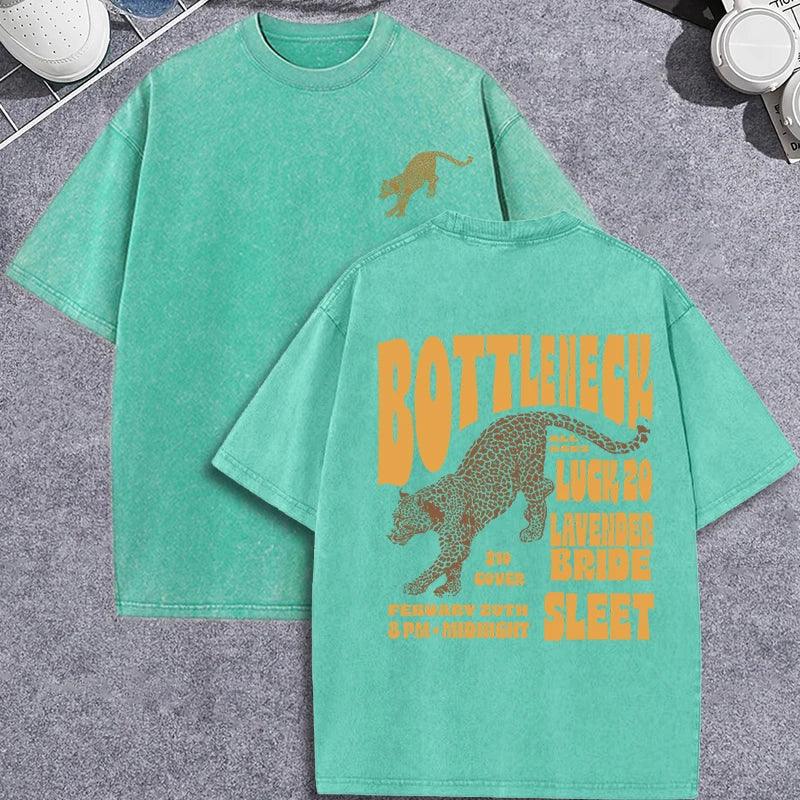 Unisex Vintage Washed T-Shirt – Cotton Loose Fit Casual Graphic Tee unisex-tshirt AllTrendMart Green XS