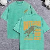 Unisex Vintage Washed T-Shirt – Cotton Loose Fit Casual Graphic Tee unisex-tshirt AllTrendMart Green XS