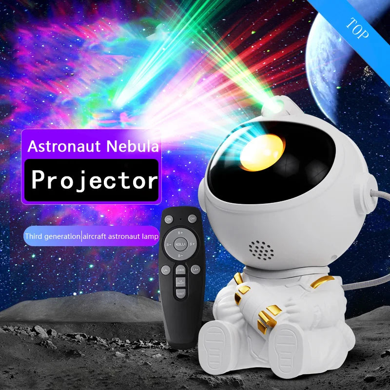 Astronaut Galaxy Projector Night Light