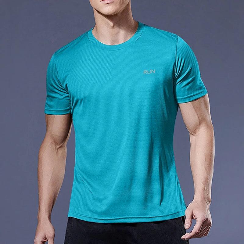 Men’s Quick Dry Sports T-Shirt – Lightweight Compression Gym & Running Shirt men-tshirt AllTrendMart