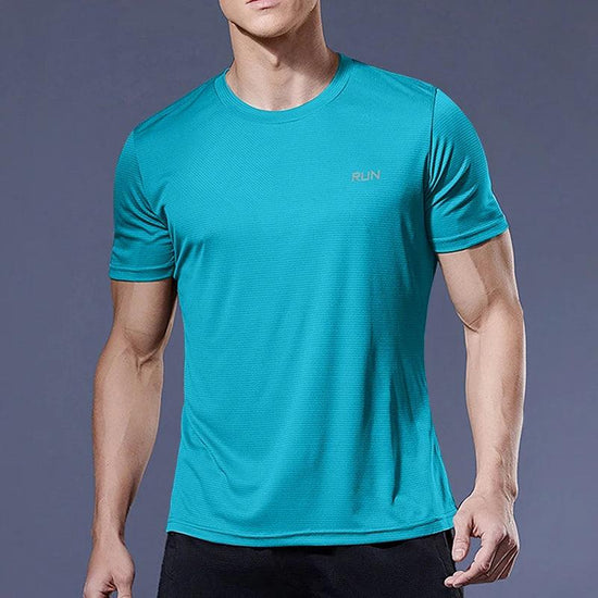 Men’s Quick Dry Sports T-Shirt – Lightweight Compression Gym & Running Shirt men-tshirt AllTrendMart
