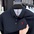 Men’s 100% Cotton Polo Shirt – Short Sleeve Classic Casual Summer Top men-tshirt AllTrendMart Navy Blue M
