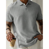 Men’s Breathable Polo T-Shirt – Casual Short Sleeve Summer Shirt men-tshirt AllTrendMart
