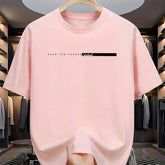 Unisex 100% Cotton T-Shirt – Loose Fit Casual Short Sleeve Graphic Tee unisex-tshirt AllTrendMart Blush Pink XS
