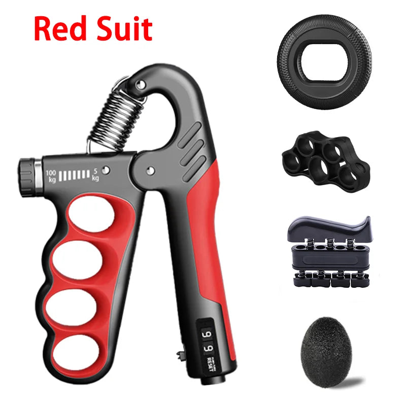 Adjustable Hand Grip Strengthener 5-150kg for Fitness & Muscle Recovery