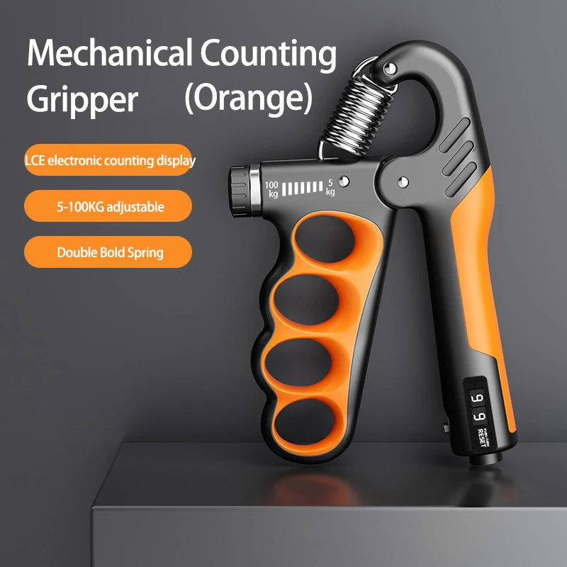 Adjustable Hand Grip Strengthener 5-150kg for Fitness & Muscle Recovery