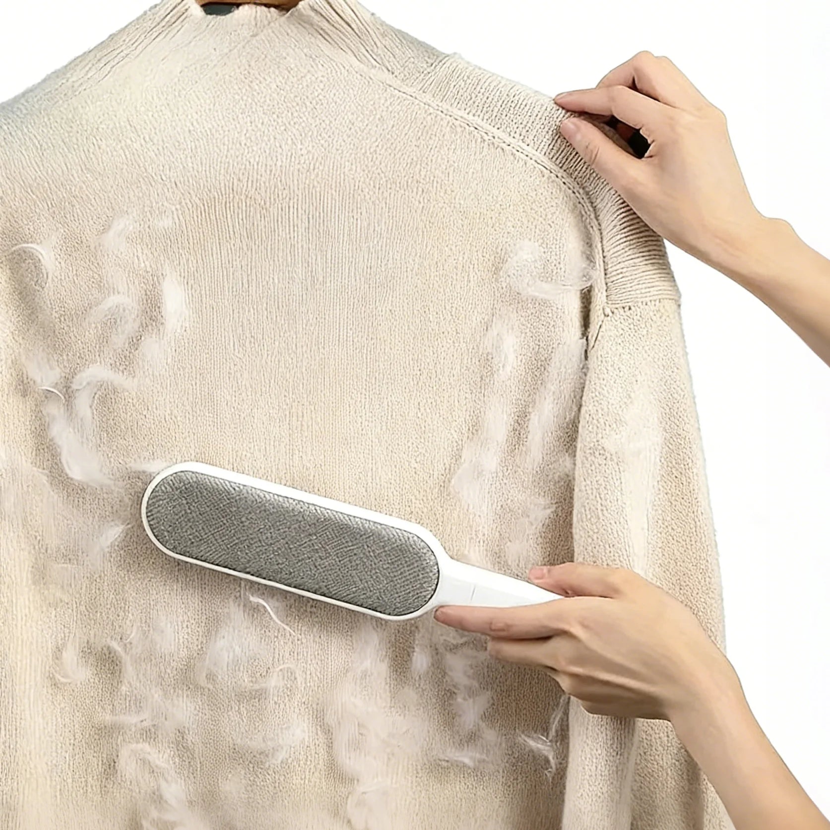 Double-Sided Lint Brush, 31cm/12.2in Clothing Fur/Hair Remover Tool