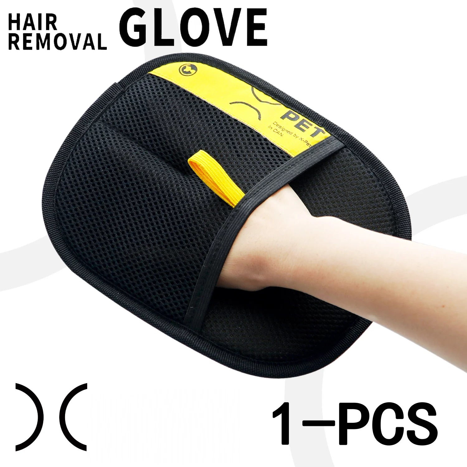 Pet Hair Remover Glove – Reusable Electrostatic Grooming & Lint Brush