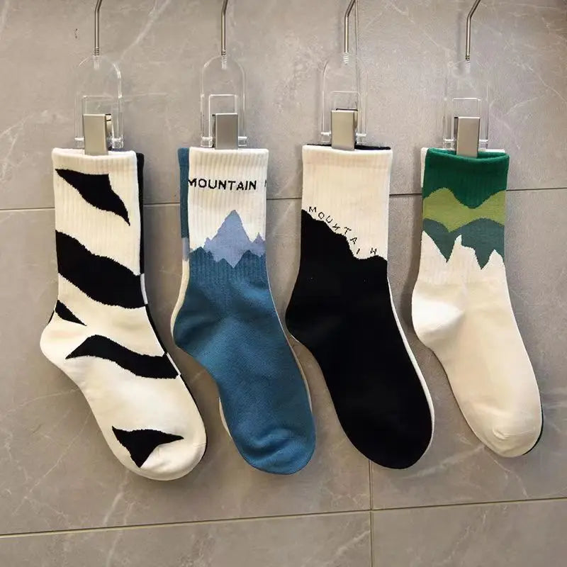 4 Pairs Soft & Breathable Socks for Men & Women